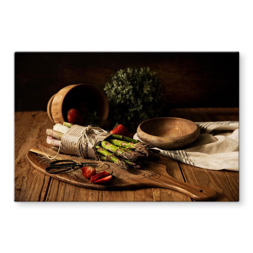 Pannello paraschizzi - Asparagi