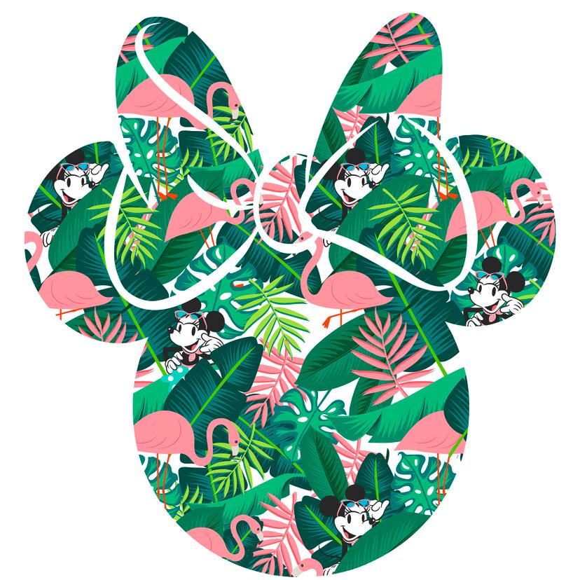 Selvklæbende tapet - Minnie Head - 125 x 125 cm