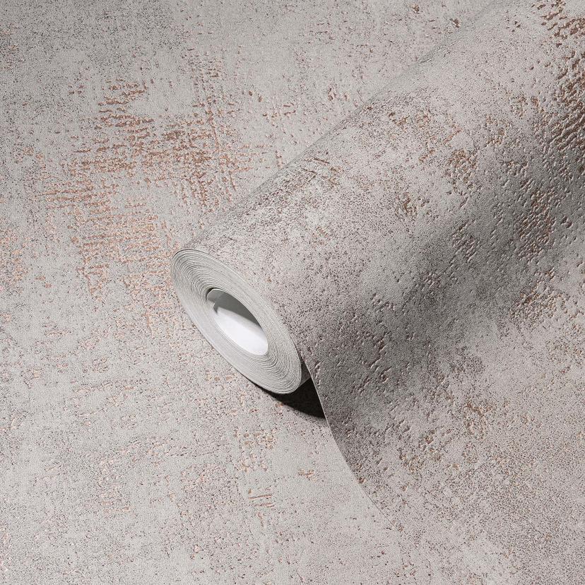 Tapet gråbrun modern vintage non-woven tapet för vardagsrum, sovrum