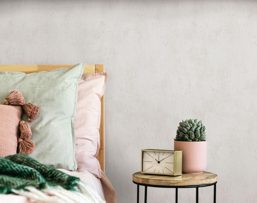 Almindeligt tapet, non-woven vægbeklædning Novamur Yvi beige
