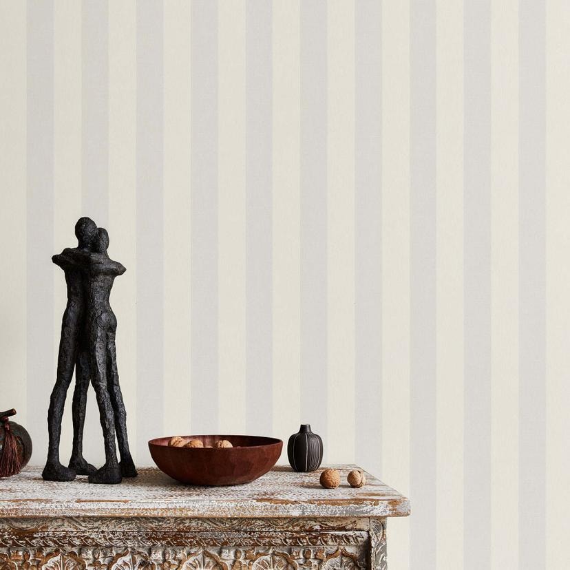 Non-woven tapet med striber Erismann Versailles creme