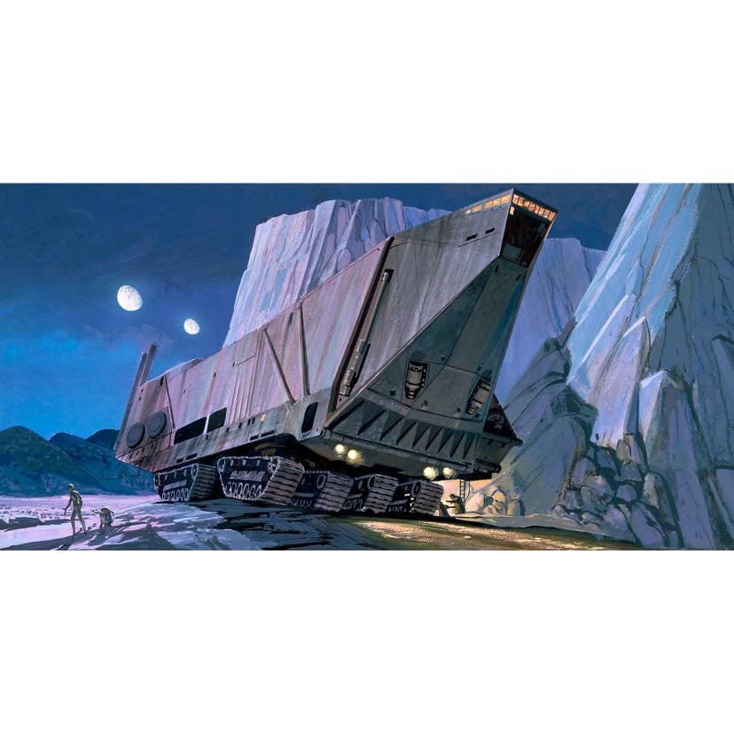 Vlies Fototapete - Star Wars Classic RMQ Sandcrawler - 500 x 250 cm