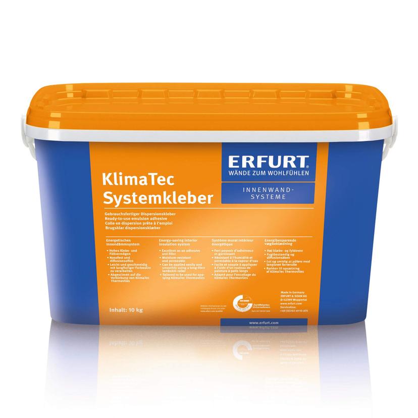 Erfurt KlimaTec Behanglijm 10 kg - Isoleer en Bespaar!