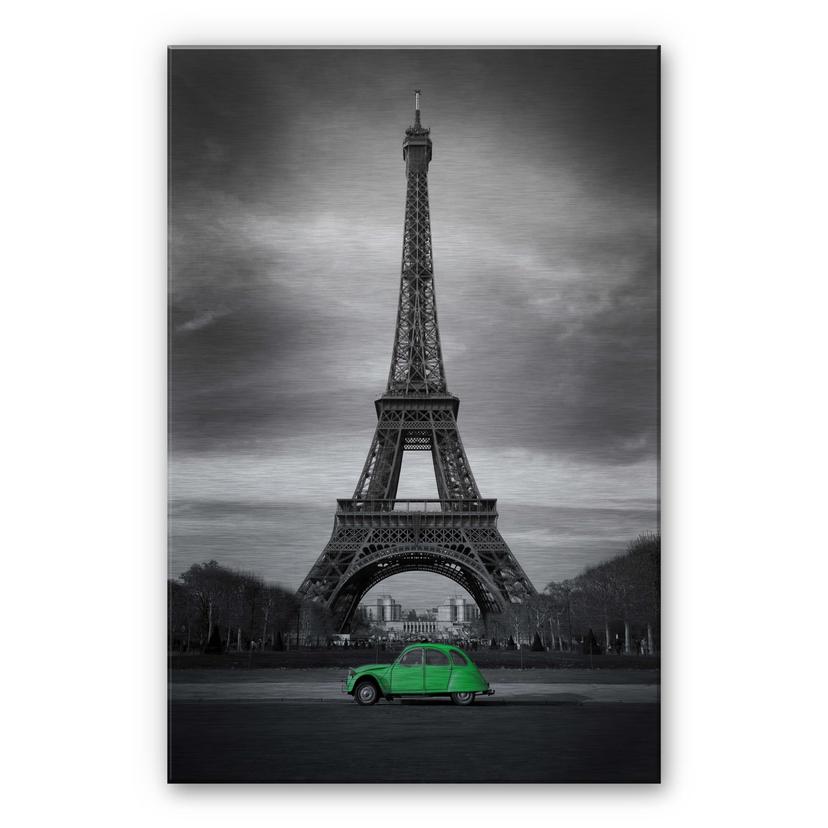 Aluminium DibondLa Vie est Belle - groen