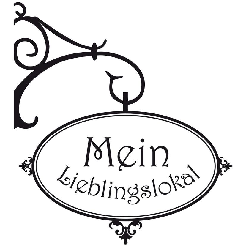 Wandtattoo Mein Lieblingslokal