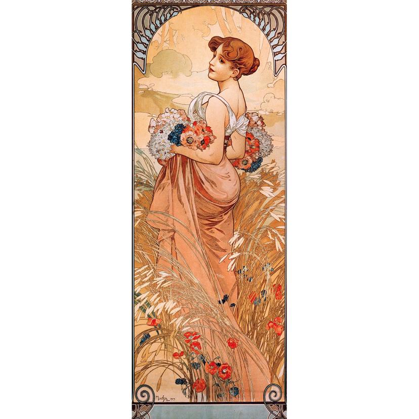 Fotomurale Mucha – L’Estate 1900