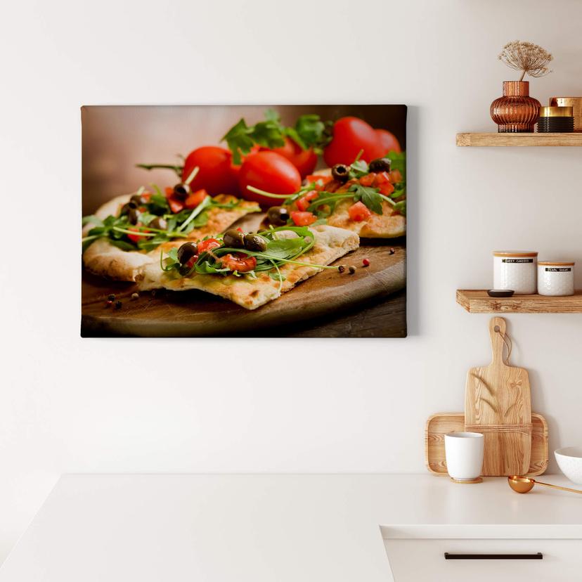Tableau sur toile Pizza all'Italiana