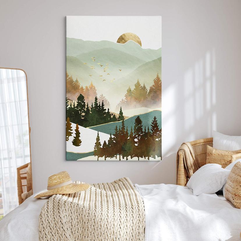 Canvas SpaceFrog Designs - Herfstochtend
