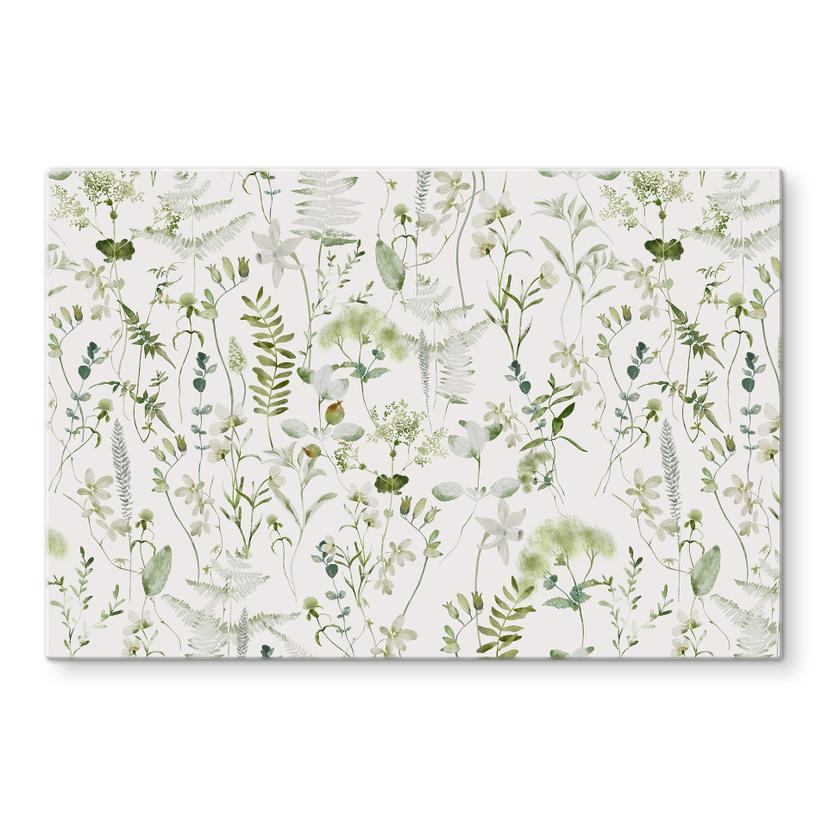 Pannello paraschizzi Erbe e fiori di campo - UN Designs