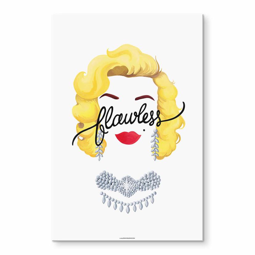 Akrylbillede Tohmé - Flawless Marilyn