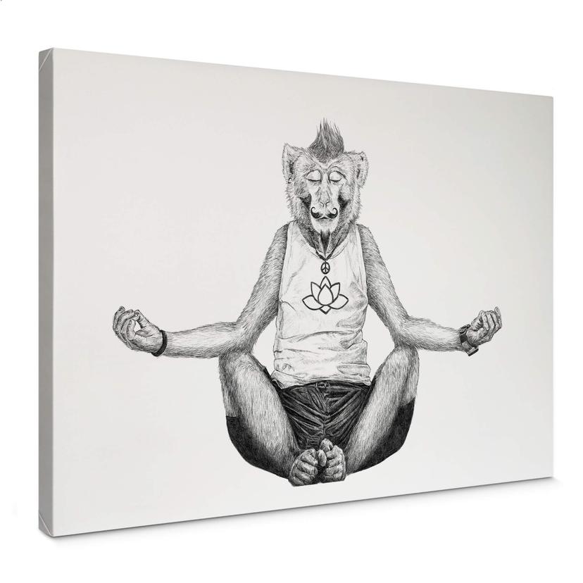 Lienzo Kools - Mono Yoga