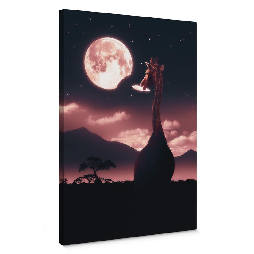 Tableau sur toile Loose - Lune savoureuse