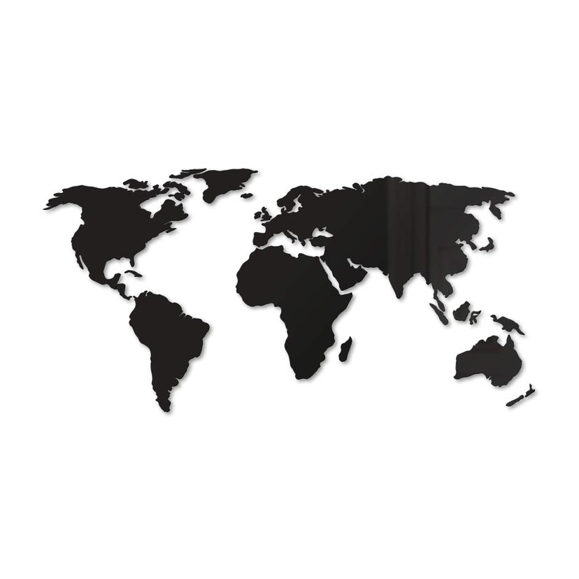 Mappamondo 3D – acrilico