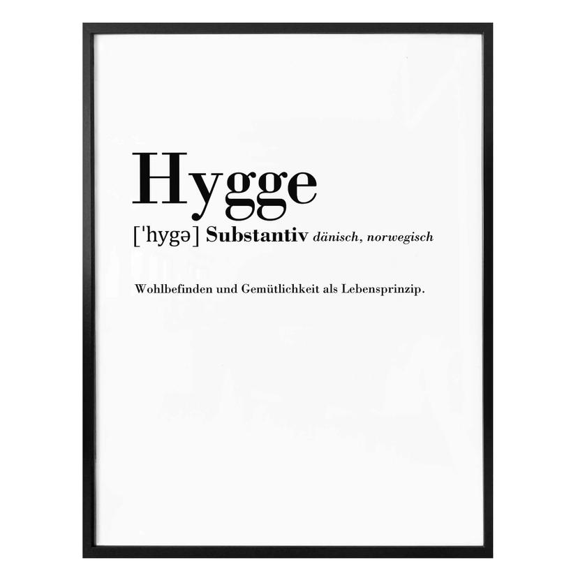 Poster Grammaire Hygge