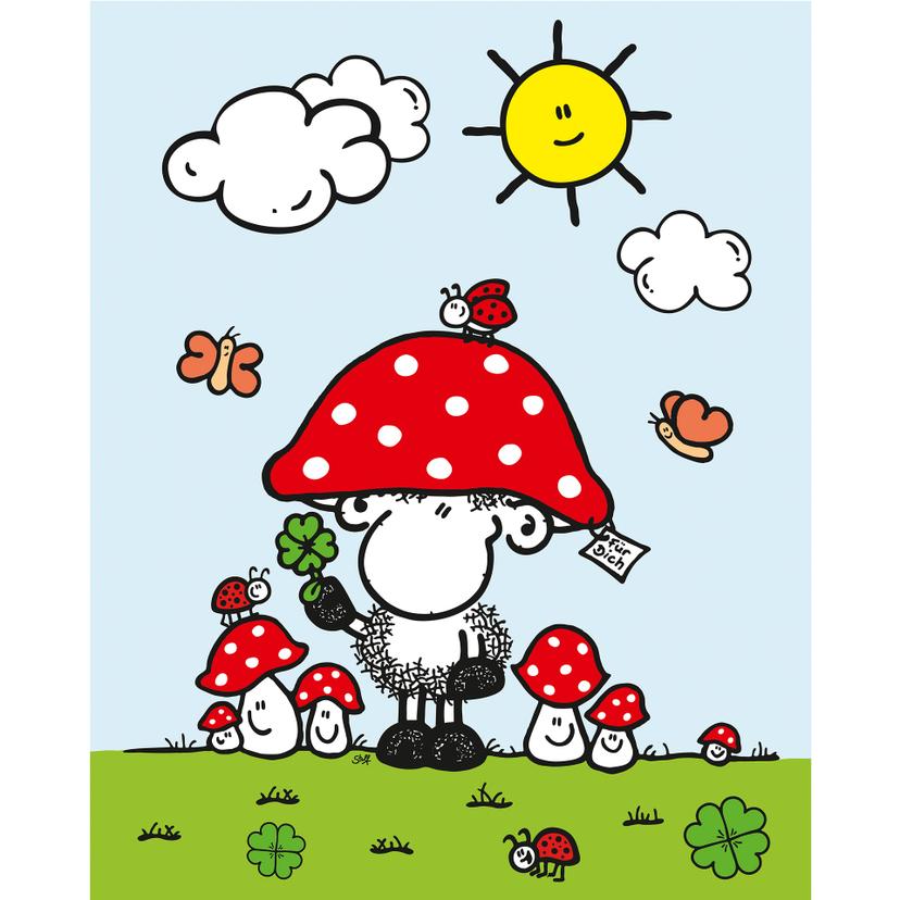 Fotomurale sheepworld - Portafortuna