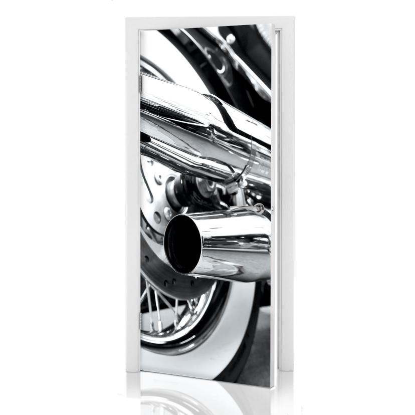 Diseño de puerta Motorcycle Power 91x200 cm