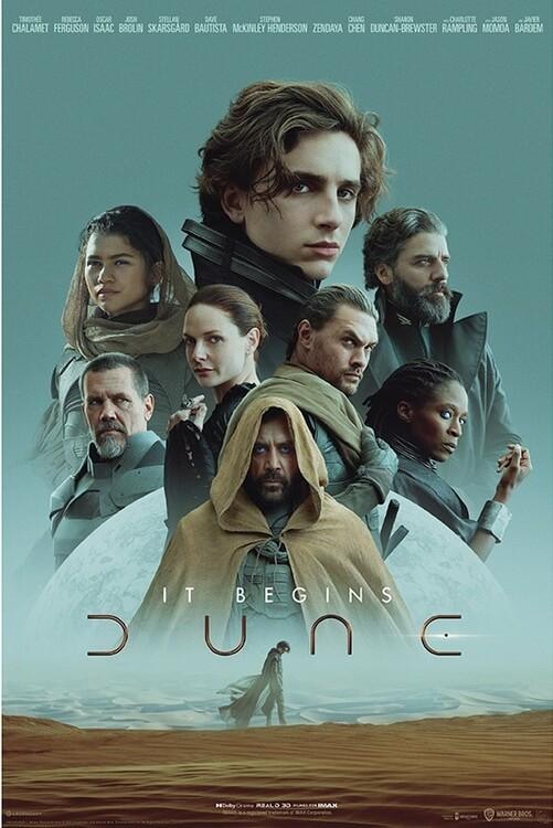 Poster, film poster Dune - Part 1 61x91,5 cm