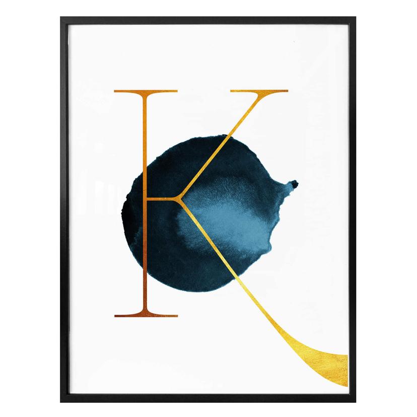 Affiche - Le K doré