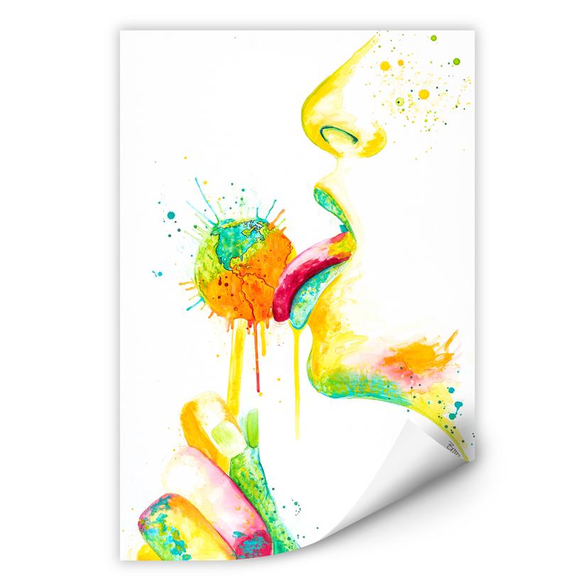 Zelfklevende Poster  Buttafly - Lollipop