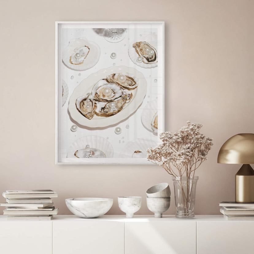 Poster 1X Studio - Ostriche e perle