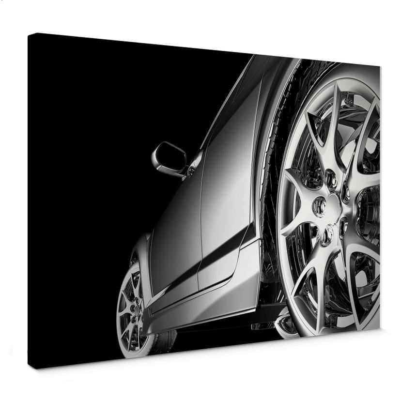 Tableau sur toile - Rolling in Chrome