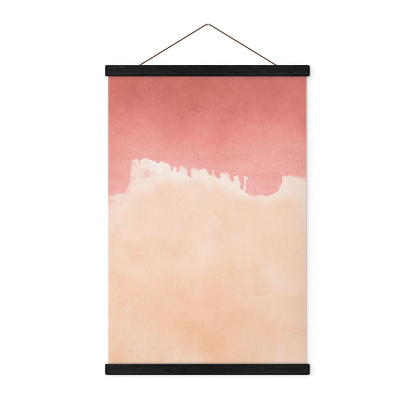 Affiche textile Ciel de pêche - Amini