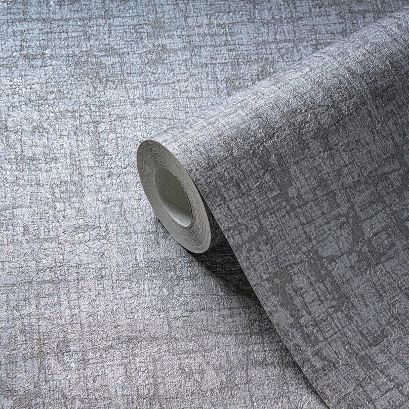 Papel pintado textura gris claro - papel pintado no tejido moderno estilo urbano