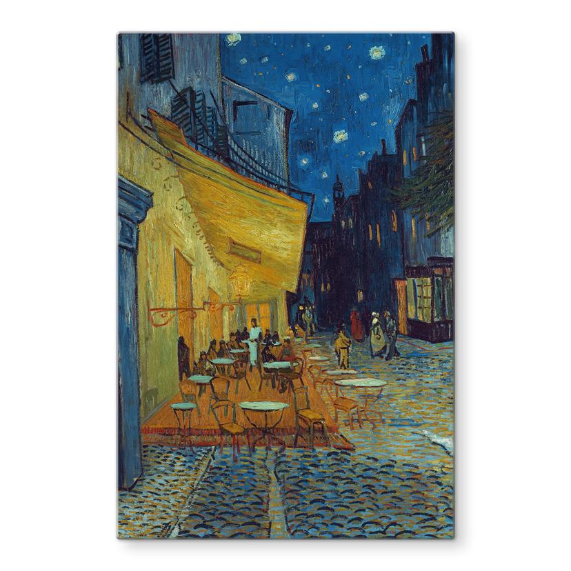 Glasbillede - Vincent van Gogh - Café Terrace at Night