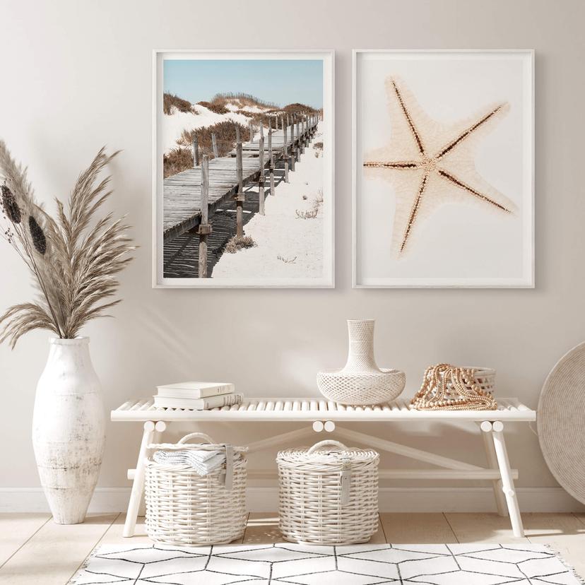 Poster Hugonnard - Spiaggia