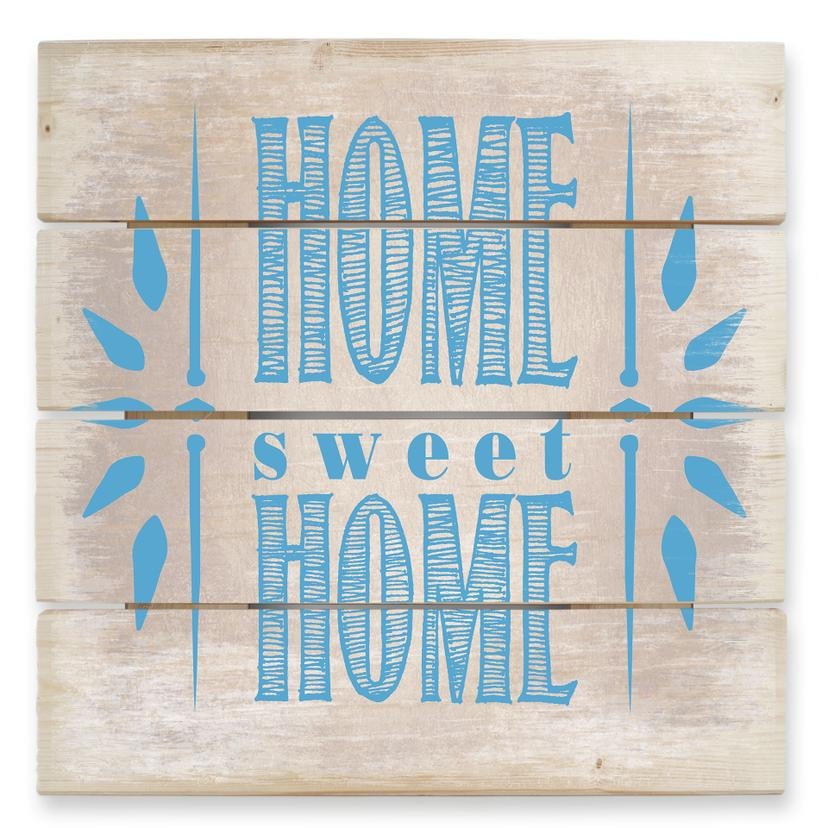 Tableau sur bois - Home Sweet Home 2