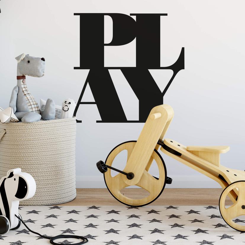 Wallsticker - Typo-Play