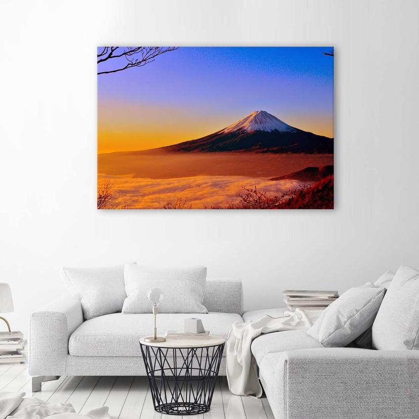 Stampe su tela, Paesaggio del Monte Fuji