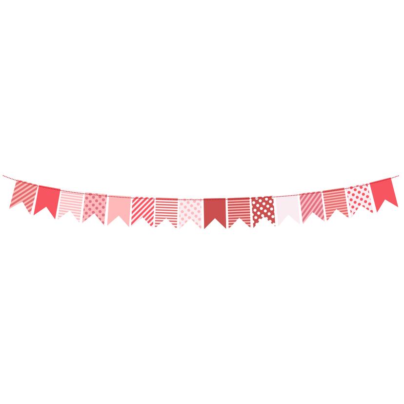 Sticker mural - Fanions pour filles
