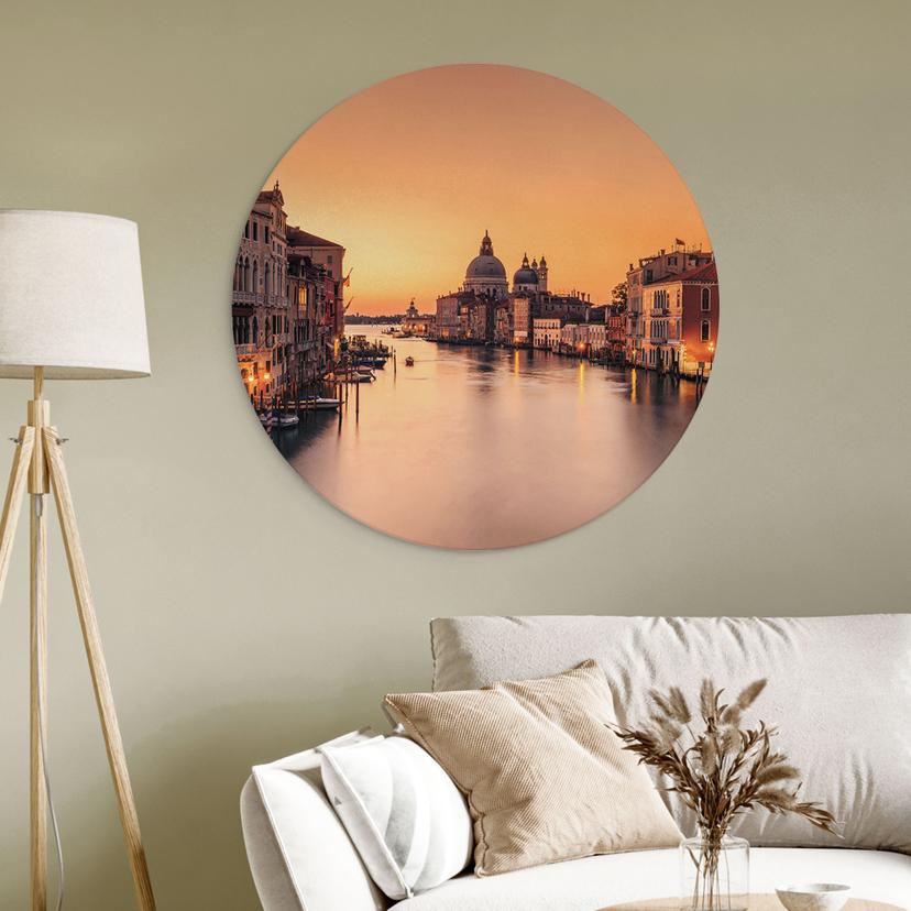 Decorazione murale in Dibond Tramonto a Venezia - Zhang