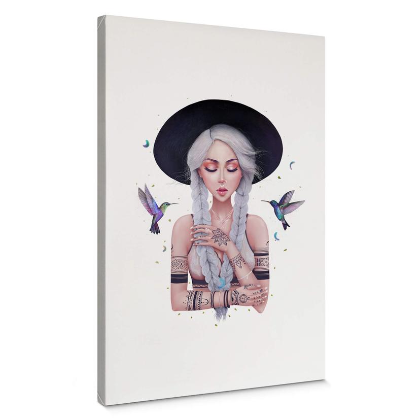 Lienzo Korenkova - Chica Boho 2