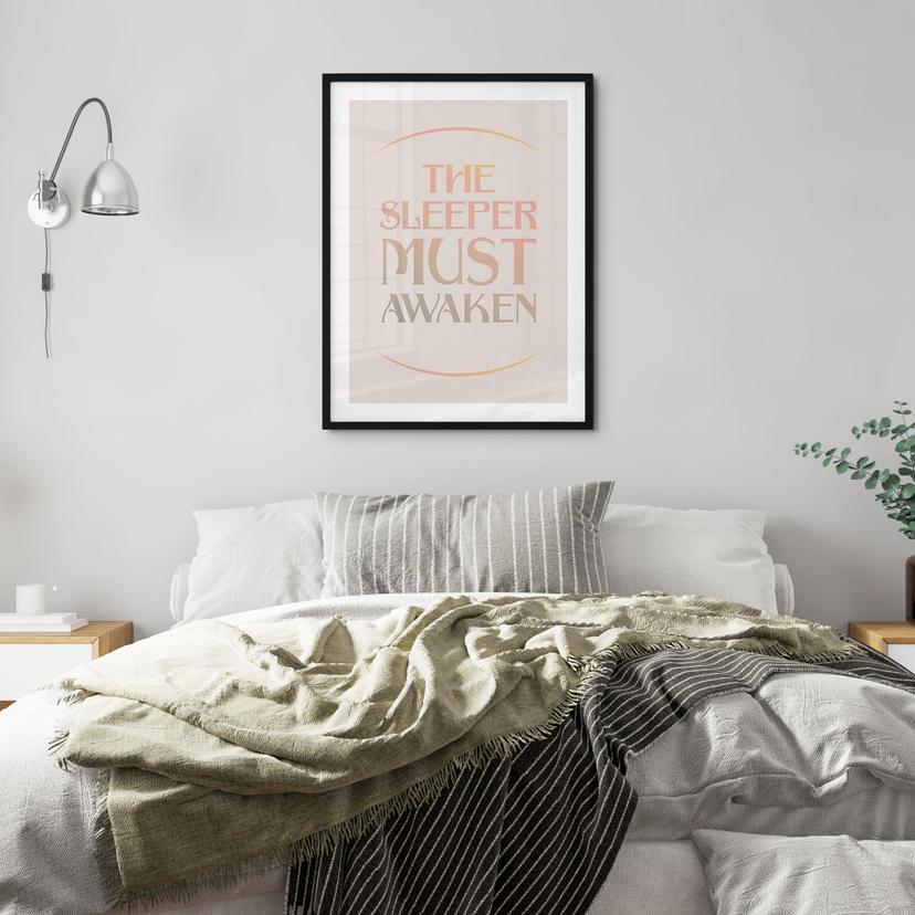 Poster Citazione cinematografica da Dune - The Sleeper must awaken