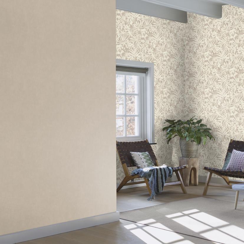 Paraiso brunt non-woven tapet