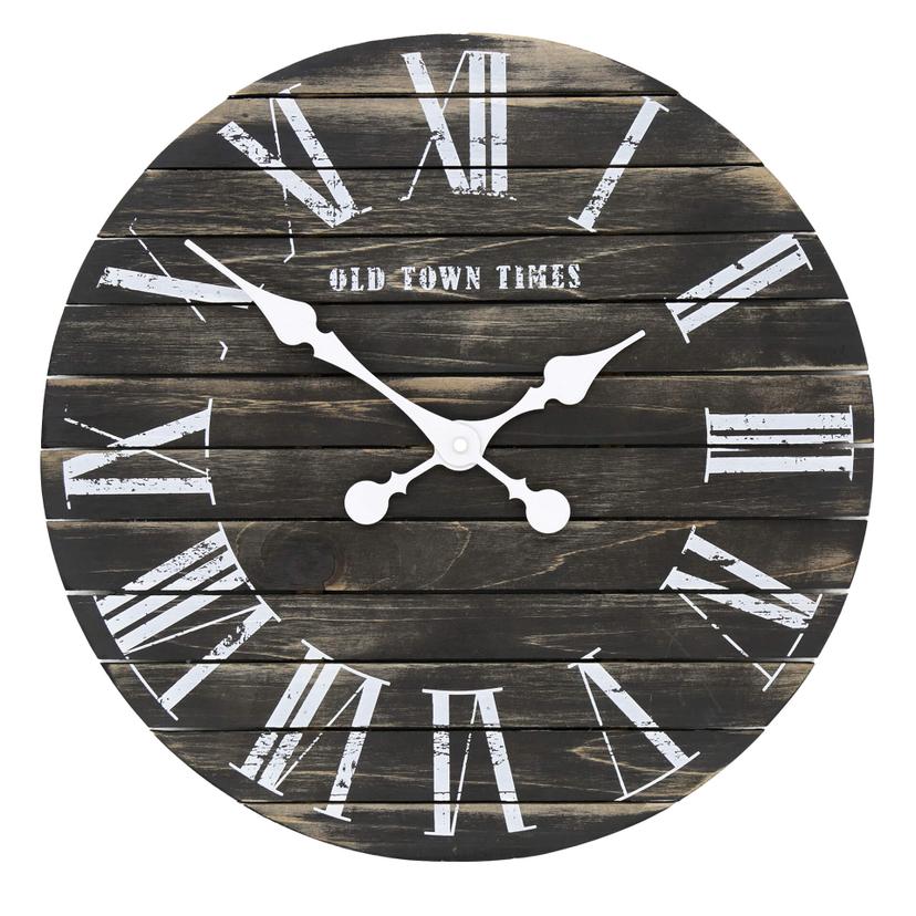 Orologio da parete legno - Ø45 cm