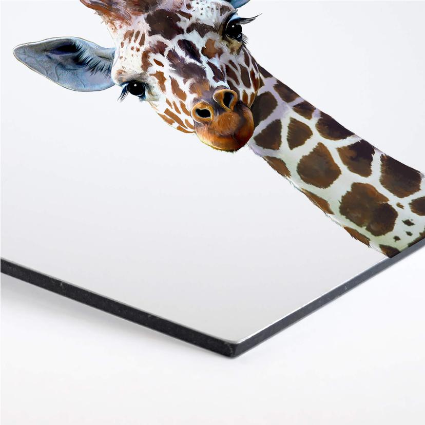 Esagoni Alu-dibond Graves - Giraffa