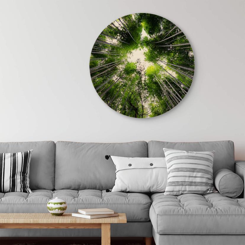 Stampa su legno Hugonnard - Foresta giapponese