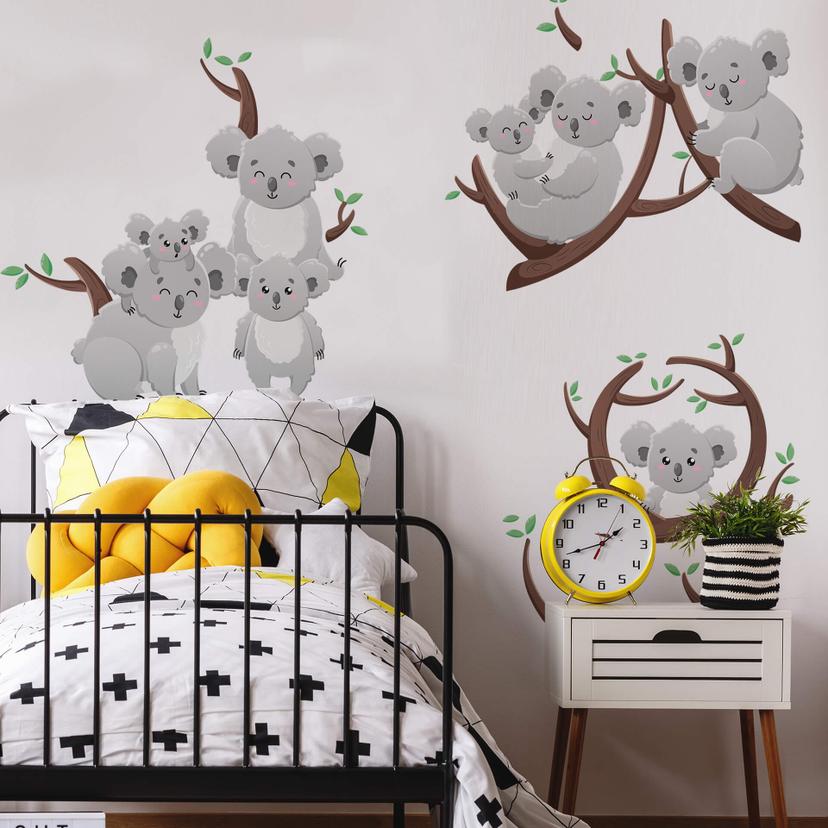 Muursticker set Koala's