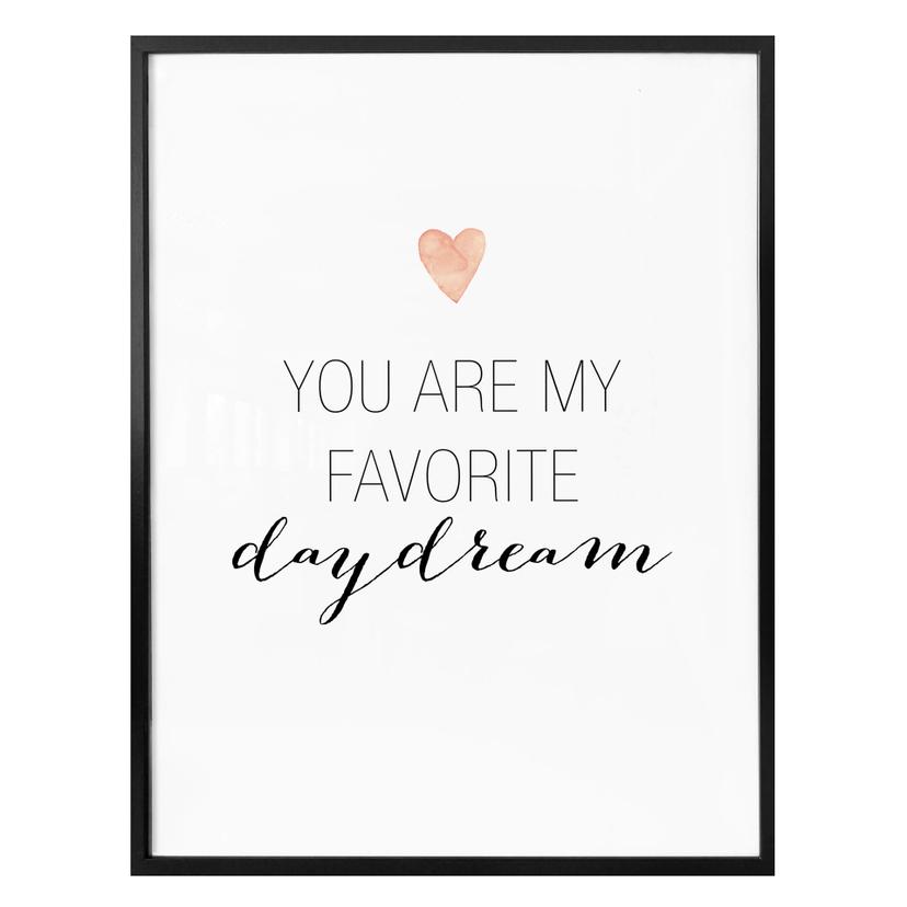 Plakat - Confetti & Cream - You are my favorite daydream