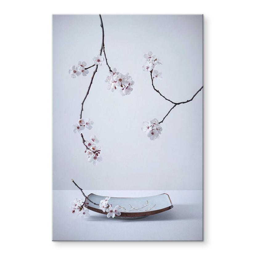 Akrylbillede Karpova - Spa og Zakura - Forårsstilleben Blomster