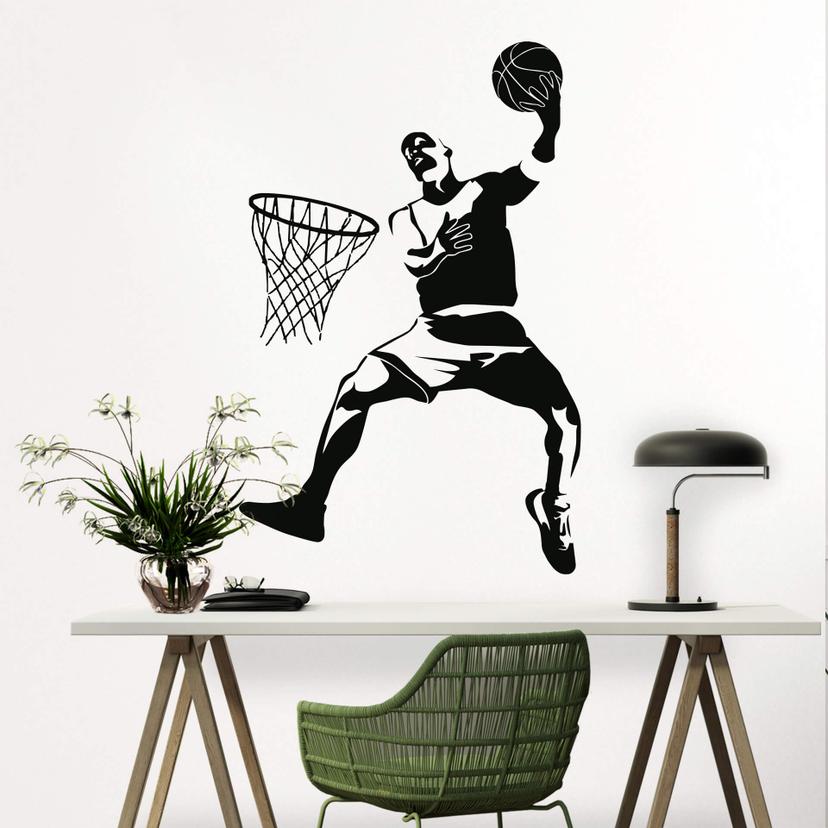 Sticker mural - Basketball 02