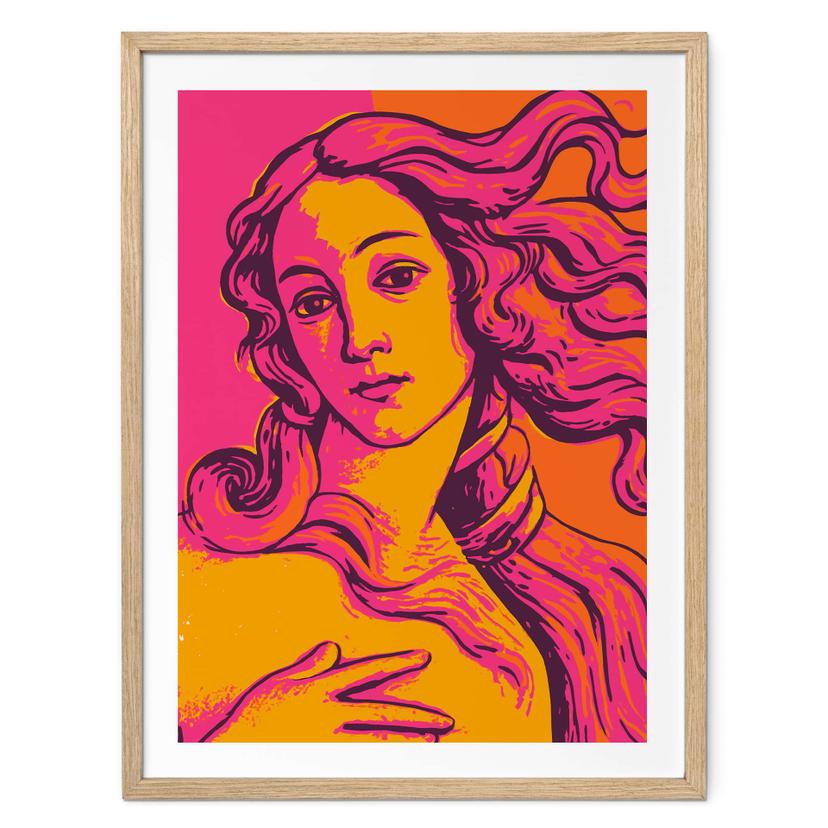 Póster Pop Art Venus - Treechild