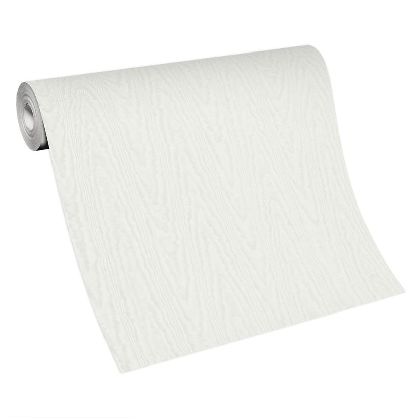 licht effect behang, vliesbehang Erismann Versailles crème, zilver