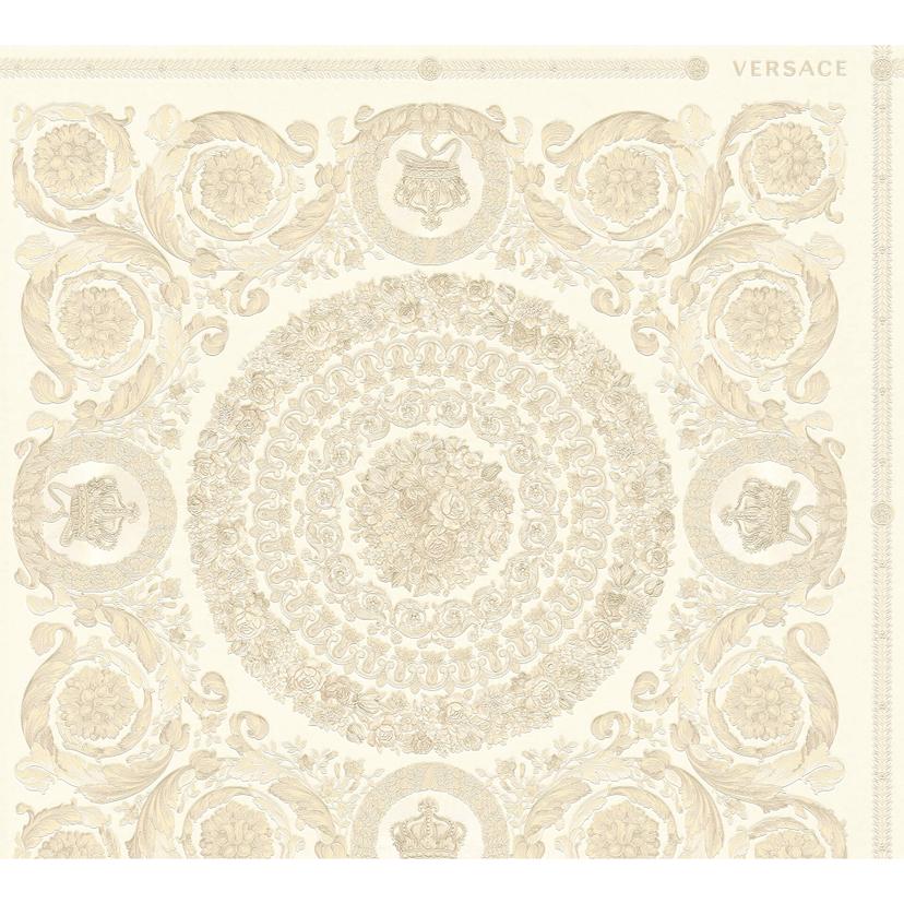 Versace carta da parati Heritage crema
