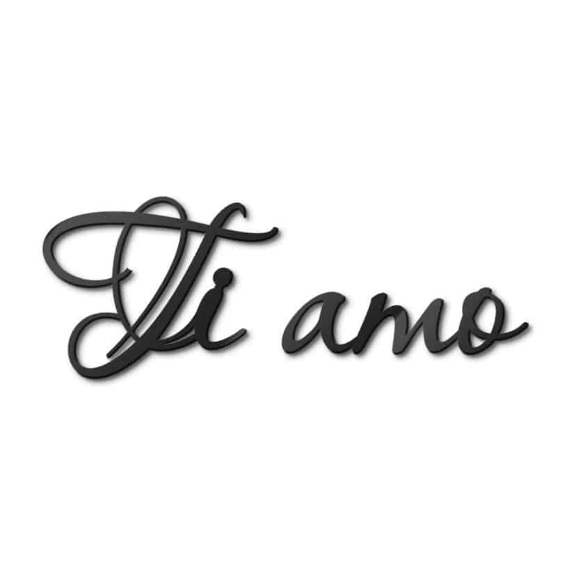 Lettere in acrilico –  Ti amo!