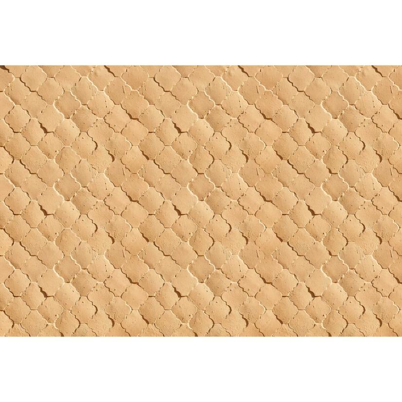 Carta da parati con texture marocchina - motivo beige tono su tono