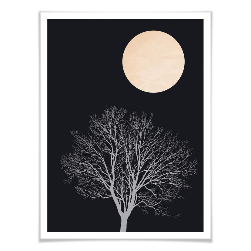 Poster Kubistika - Midnight